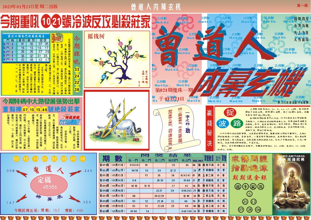 021期曾道人内幕A[图]