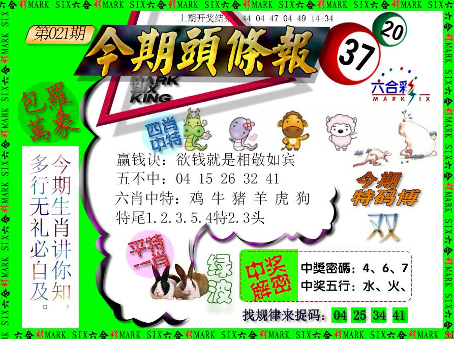 021期今期头条报[图]