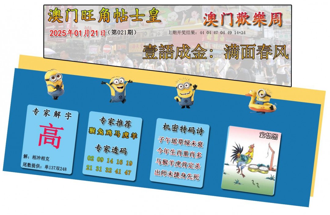 021期旺角贴士皇[图]