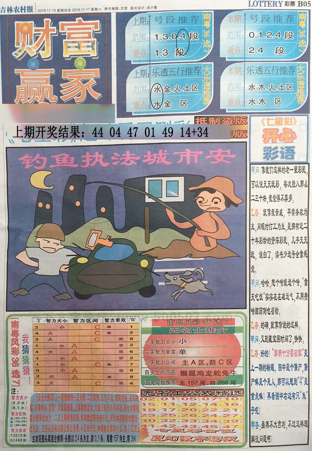 021期七星彩图(高清)[图]