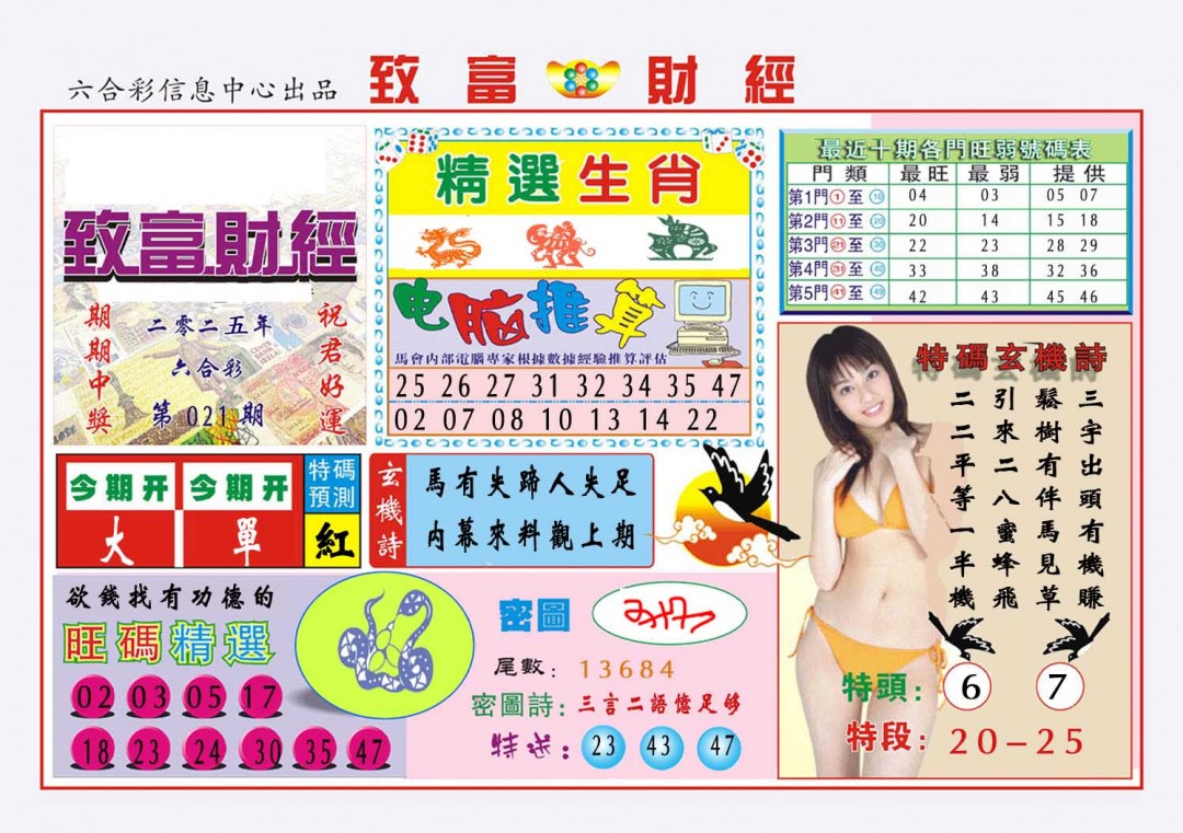 021期致富财经[图]