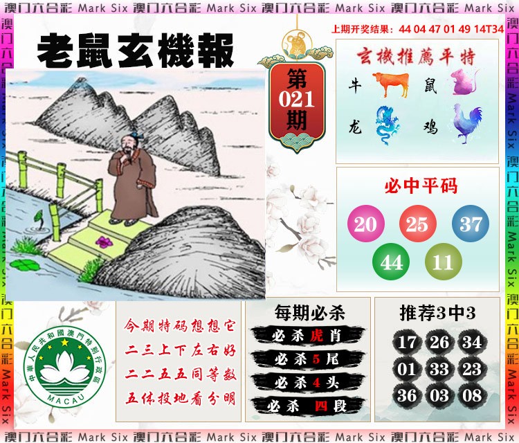 021期老鼠玄机报[图]