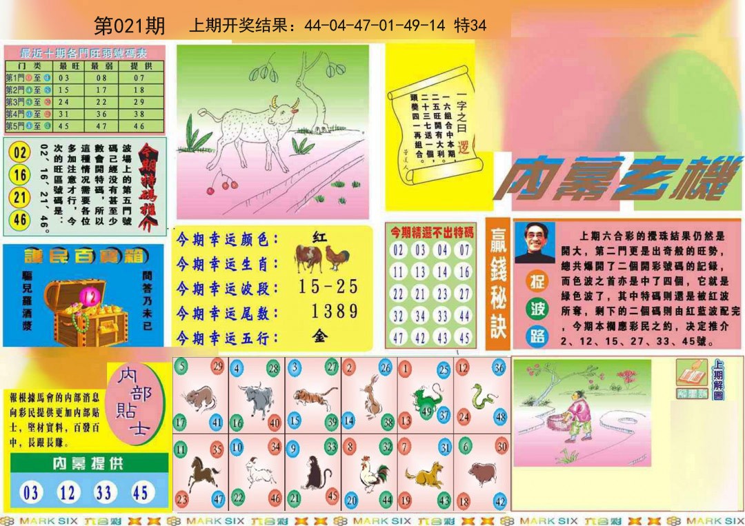 021期九龍内幕A(推荐)[图]