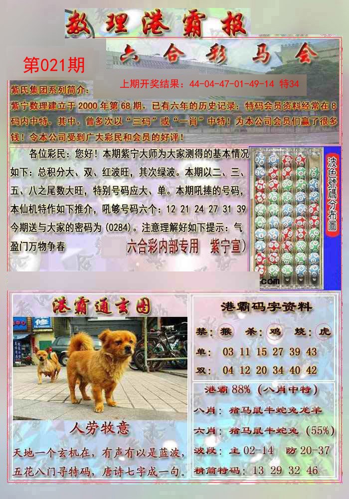 021期港霸报[图]