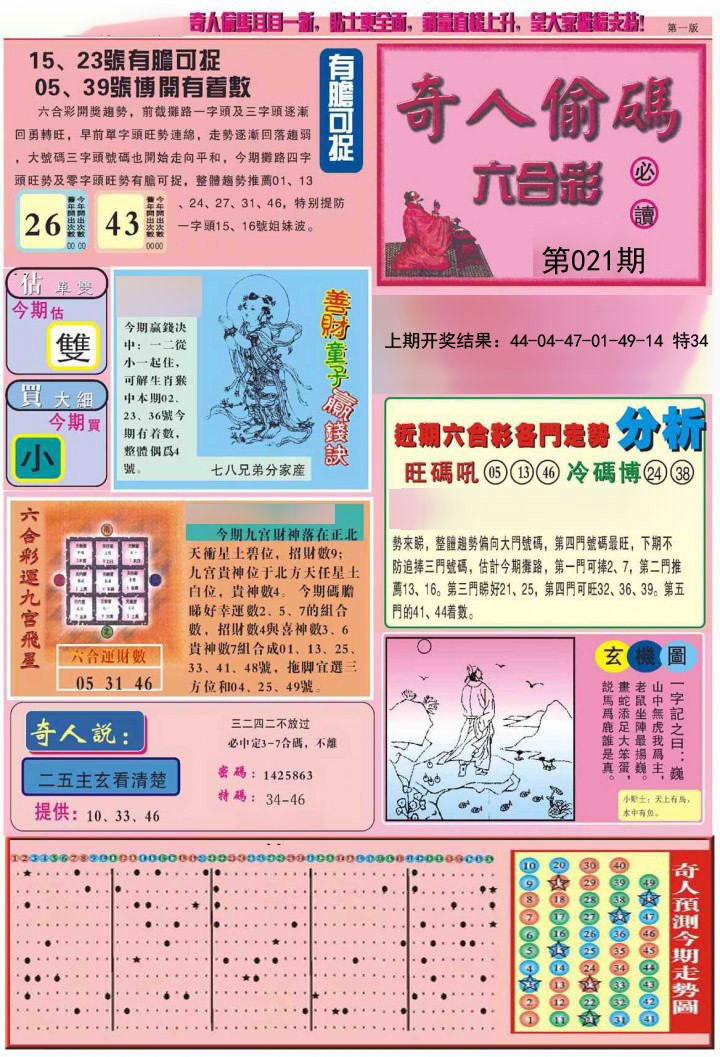 021期老奇人偷码A[图]