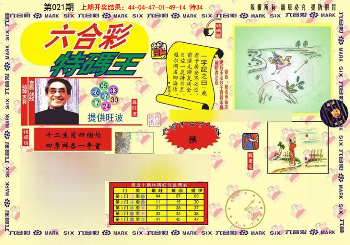 021期心水特码(信封)[图]