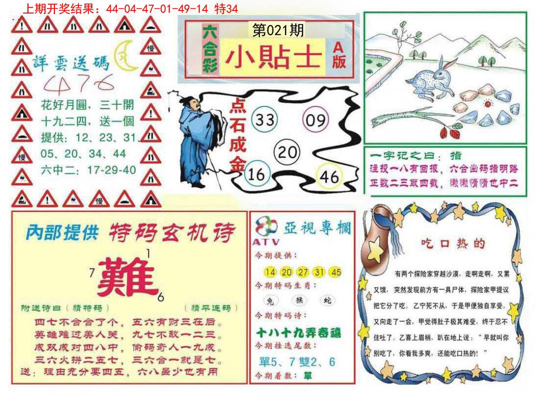 021期小贴士A[图]