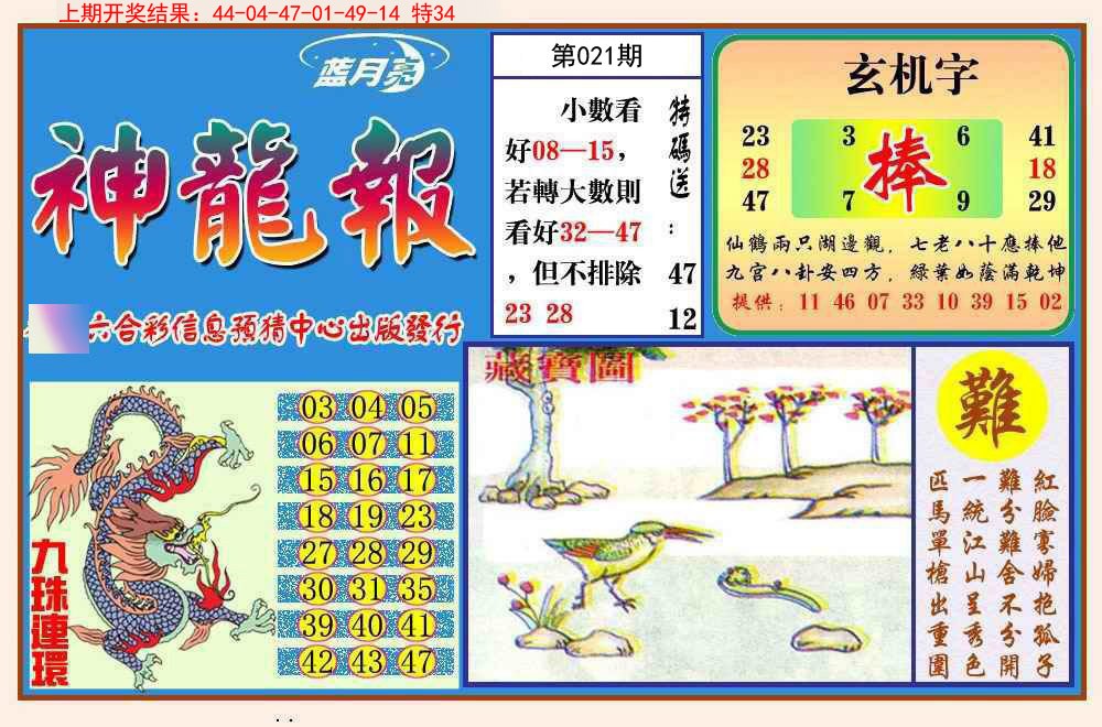 021期神龙报[图]