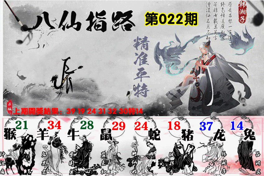 022期八仙指路[图]