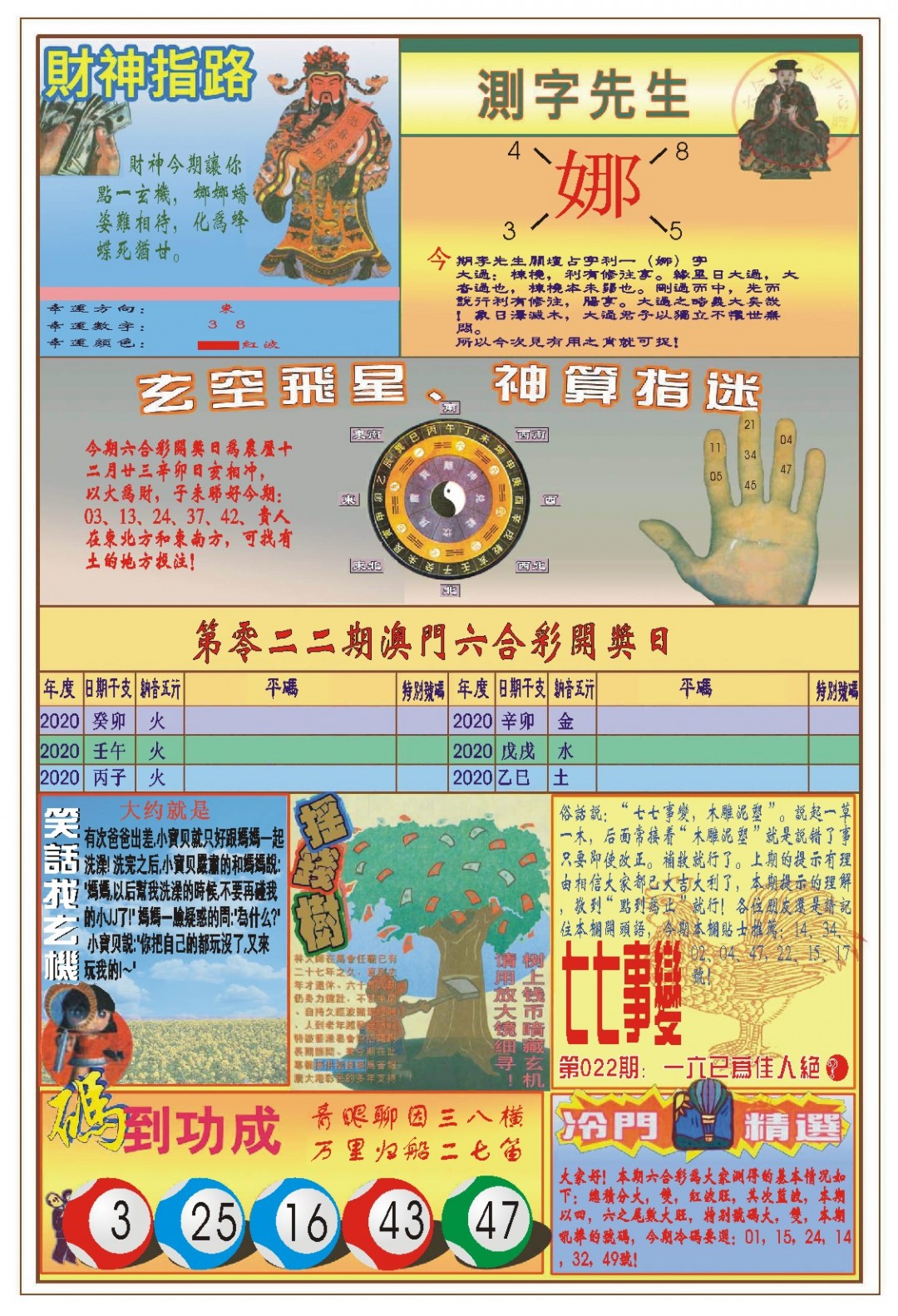 022期(新版)四柱预测B[图]