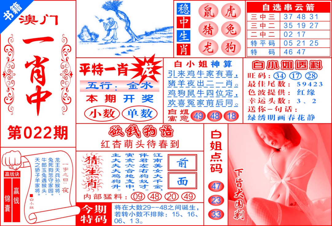 022期澳门锦囊宝典[图]