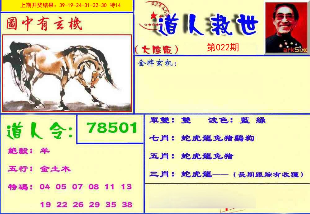 022期道人救生报[图]