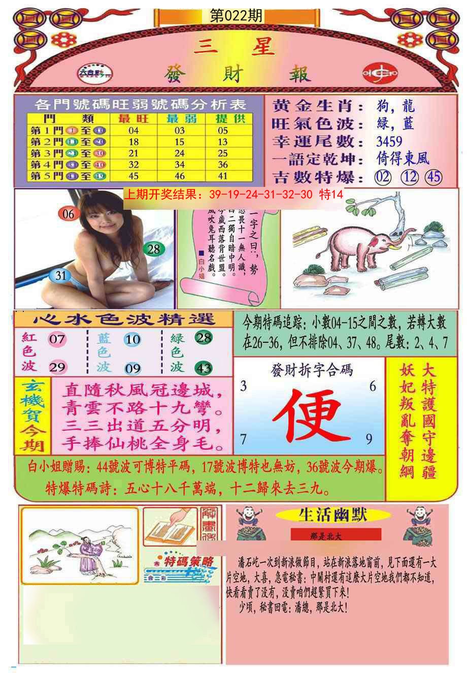 022期三星发财报(推荐)[图]