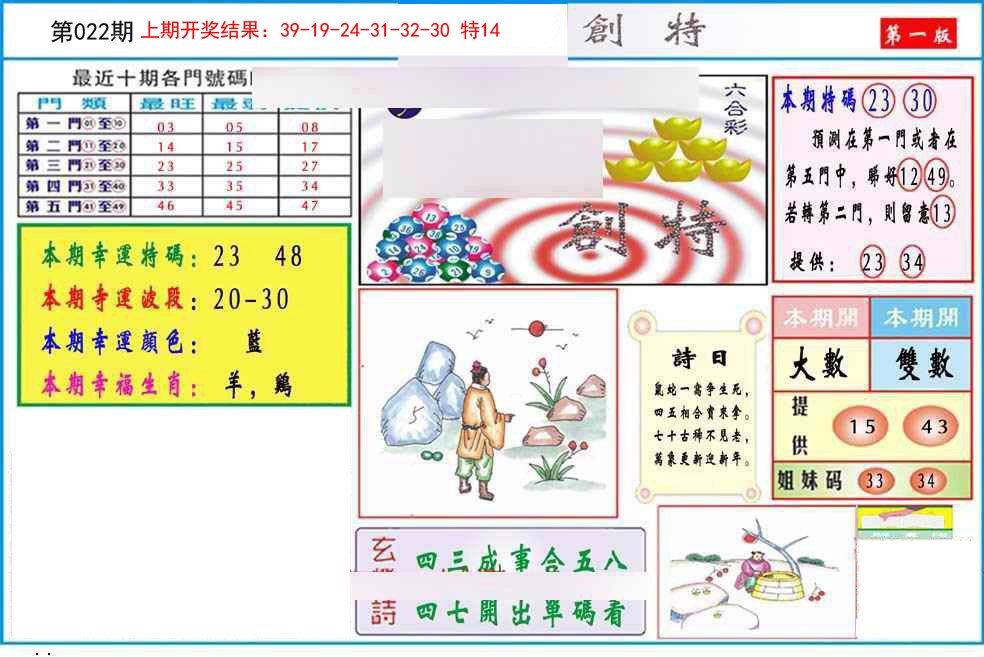 022期九龍创特A(推荐)[图]