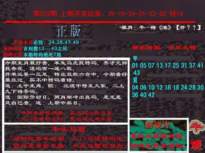 022期新港内幕[图]