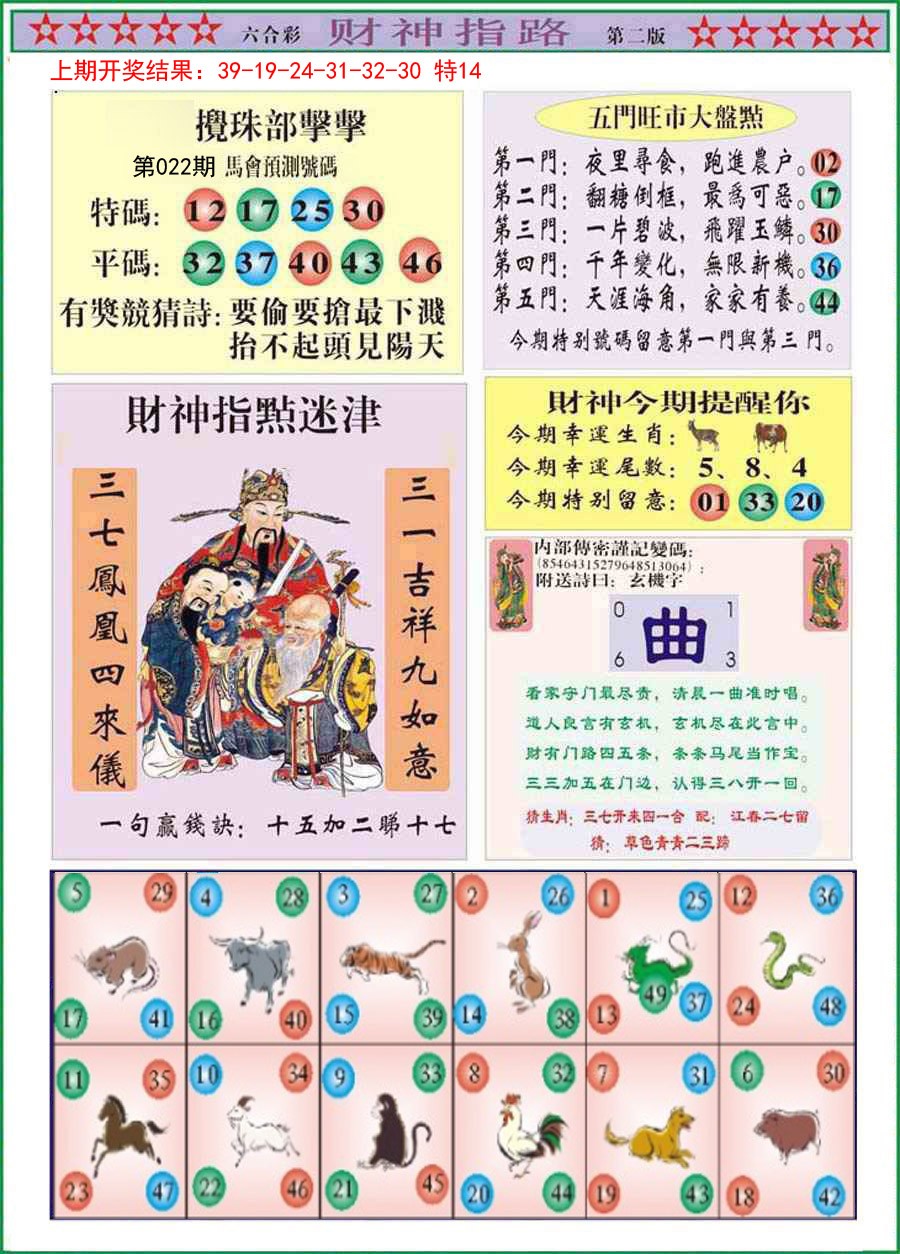 022期财神指路B[图]