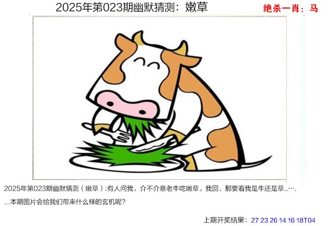 023期幽默猜测[图]