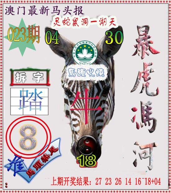 023期马头报[图]