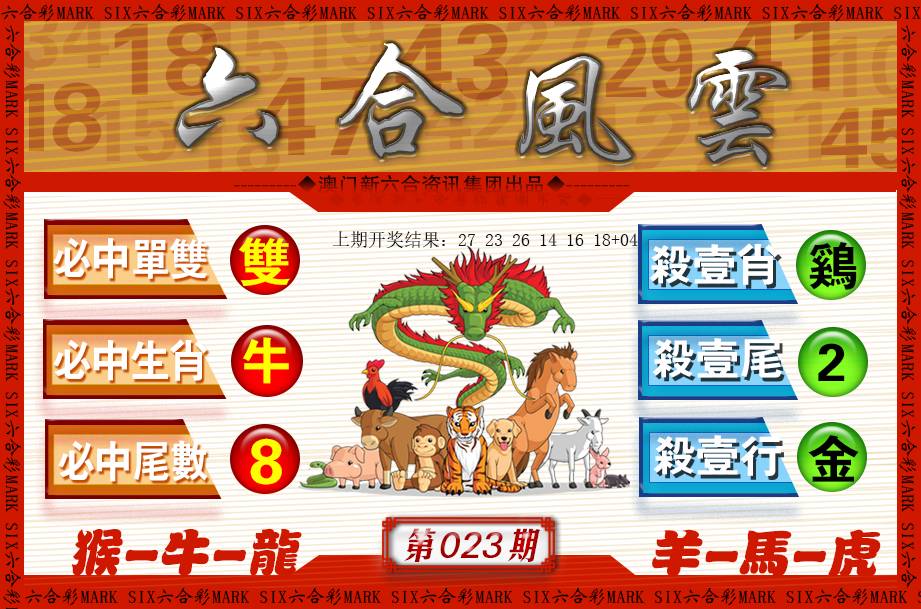 023期六合风云[图]
