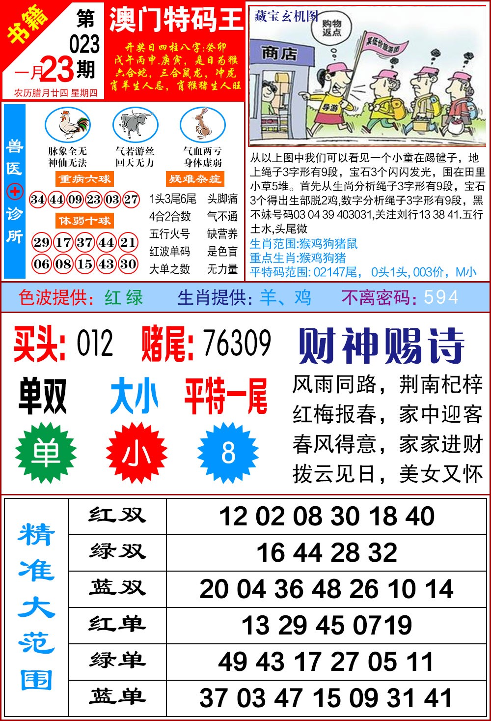023期澳门特码帝[图]