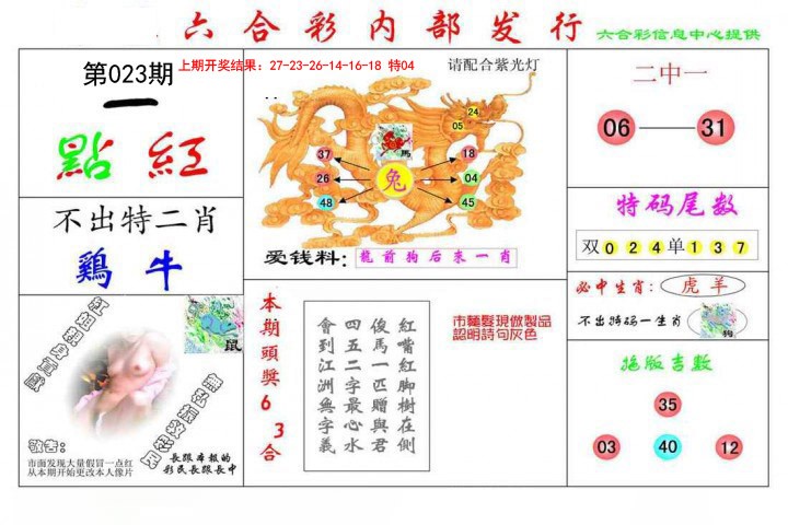 023期一点红[图]