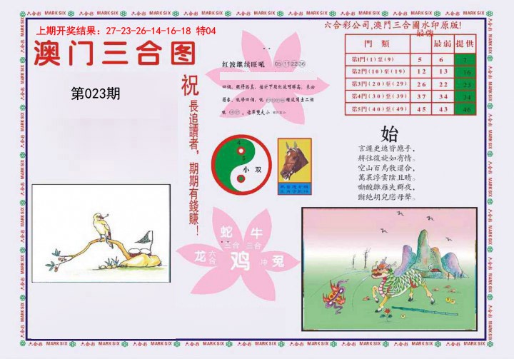 023期4-澳门三合[图]