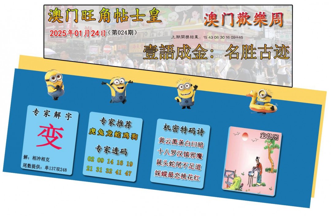 024期旺角贴士皇[图]