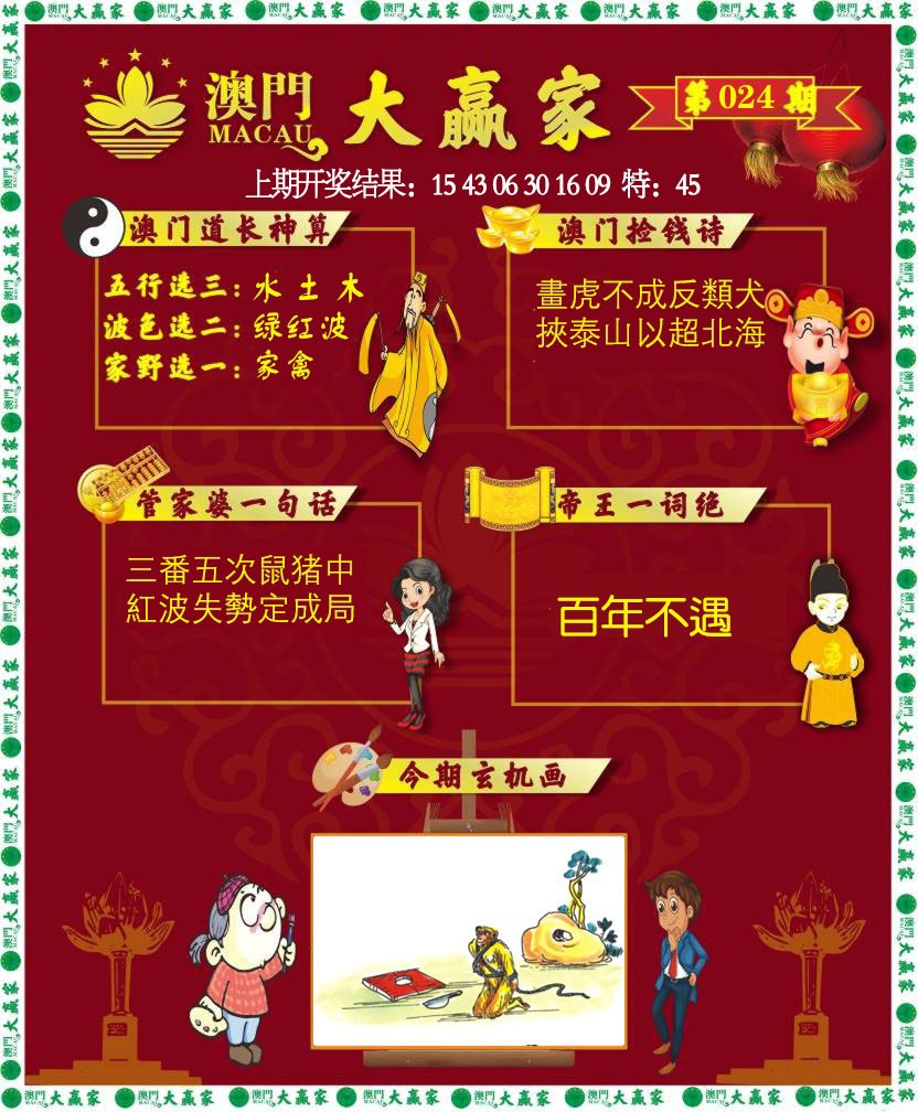 024期大赢家[图]