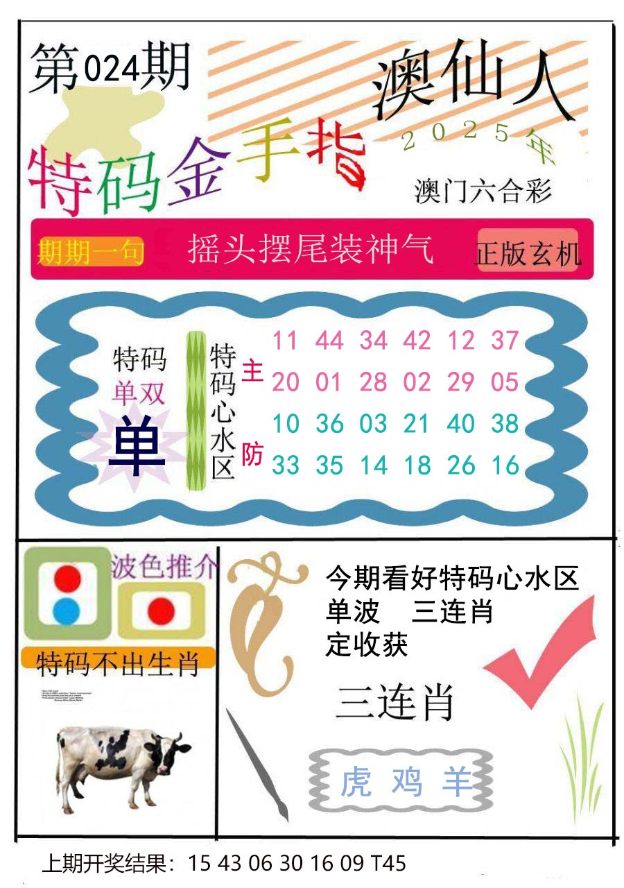 024期特码金手指[图]