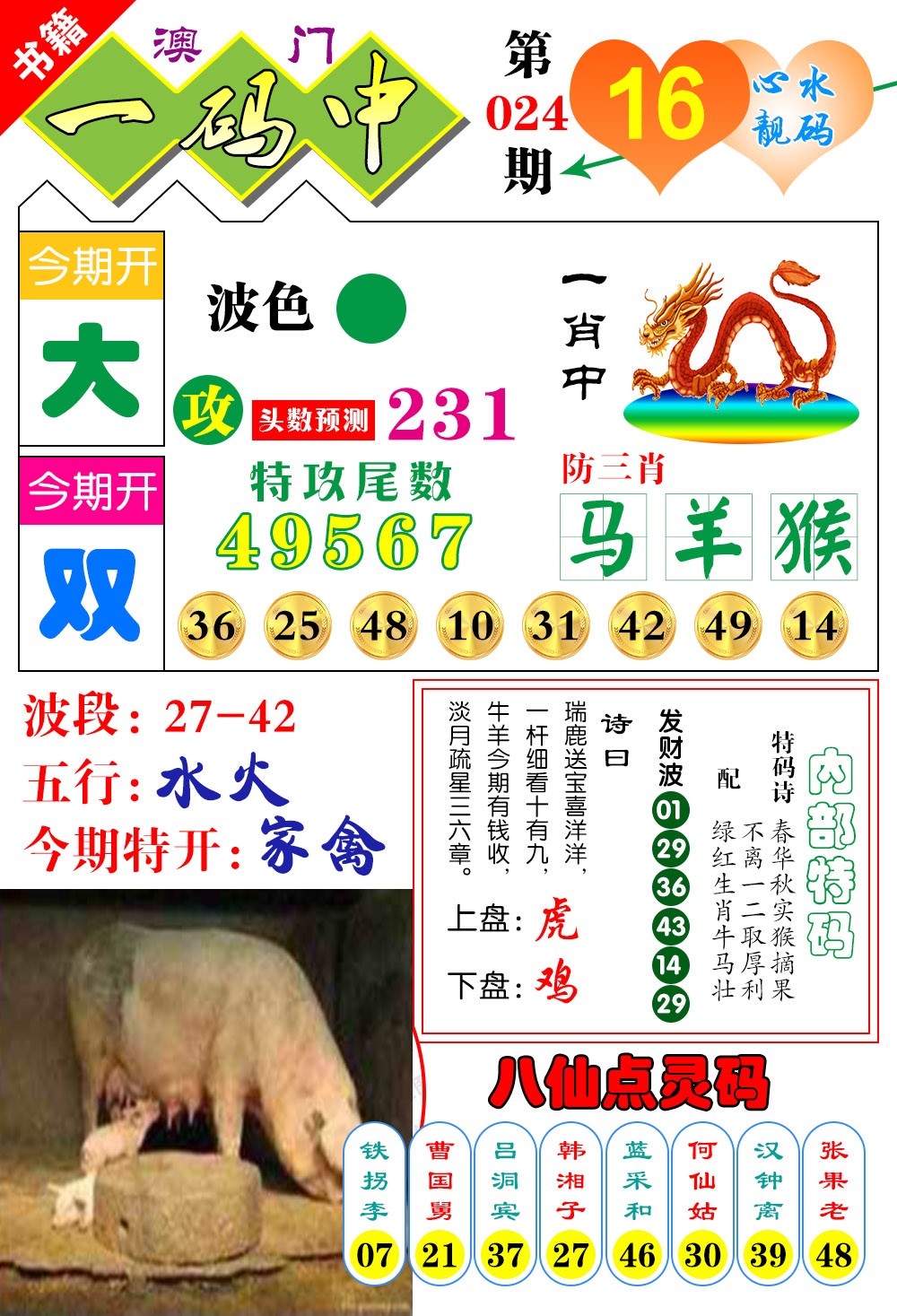 024期澳门发财波[图]