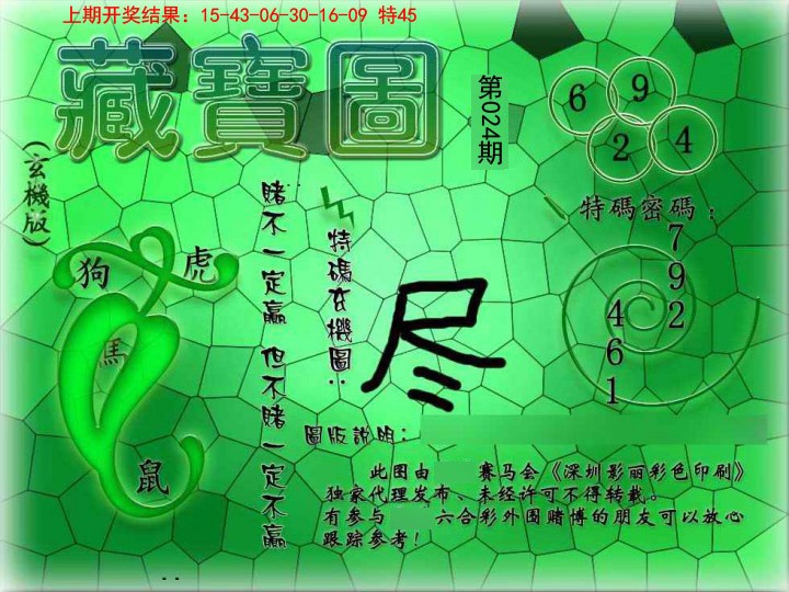 024期九龍玄机报[图]