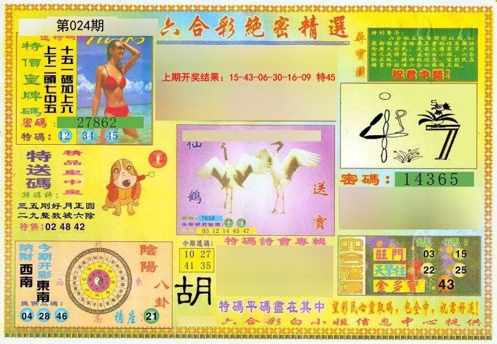 024期绝密精选A[图]