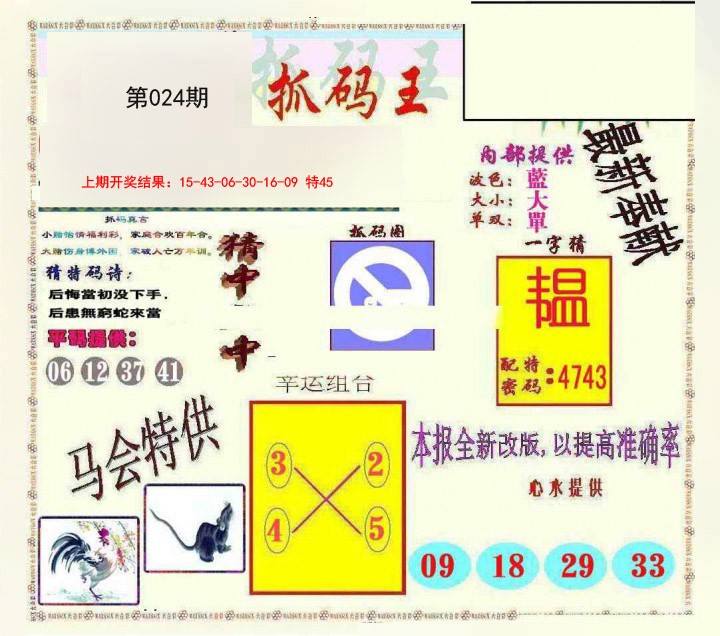 024期新抓码王[图]