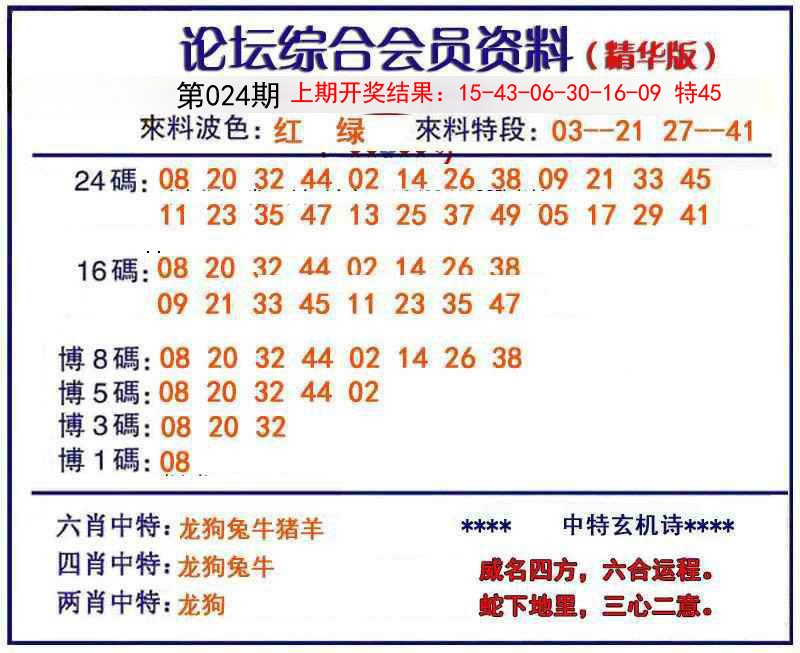 024期综合会员资料[图]