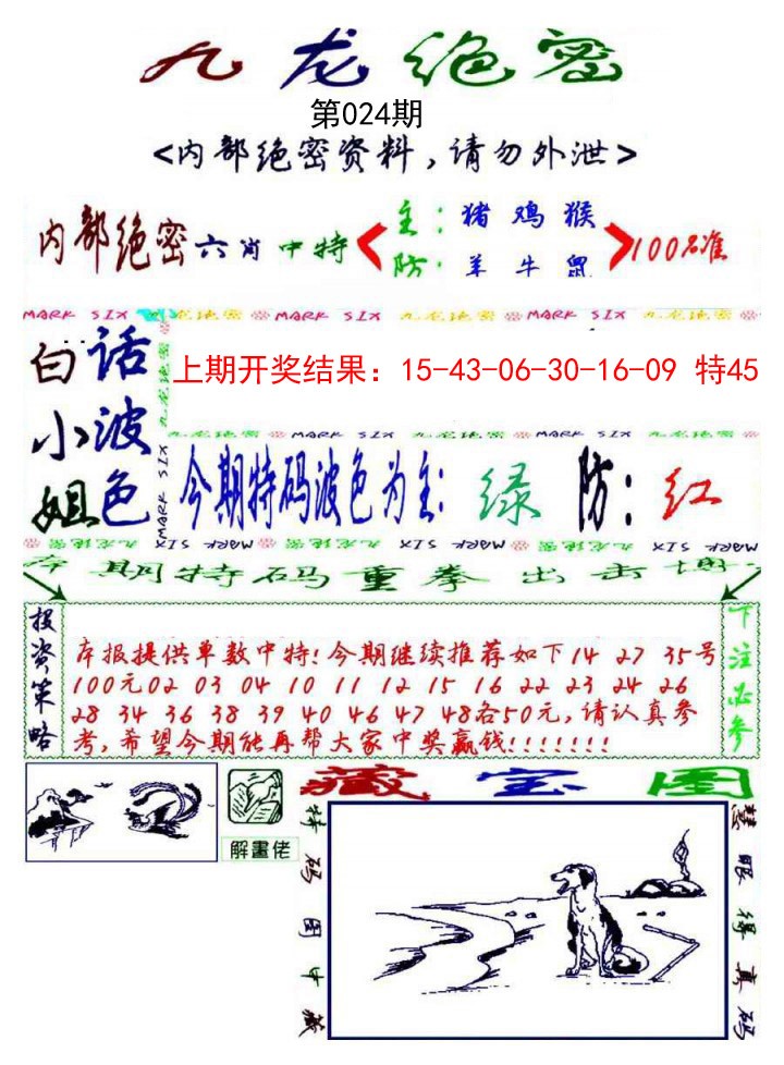 024期九龙密报[图]