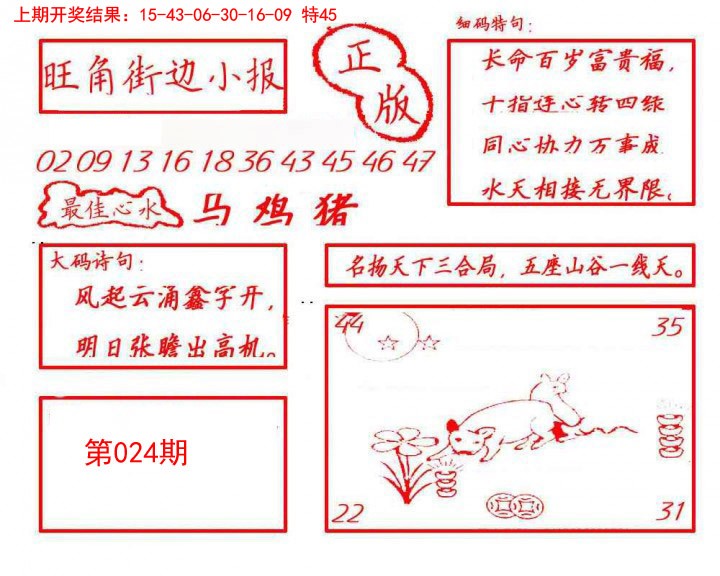 024期旺角街边小报[图]