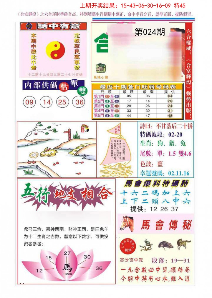 024期合富辉煌[图]