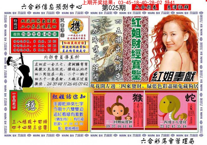 025期红姐财经宝鉴[图]