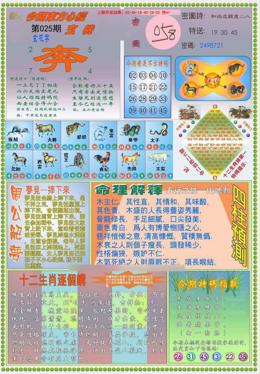 025期(新版)东方心经B[图]