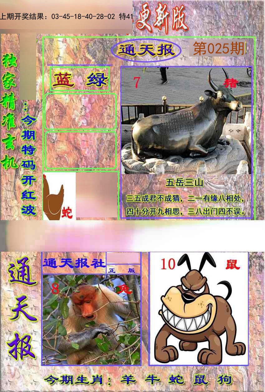 025期新通报[图]