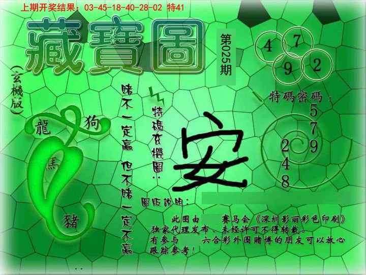 025期九龍玄机报[图]