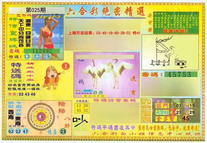 025期绝密精选A[图]