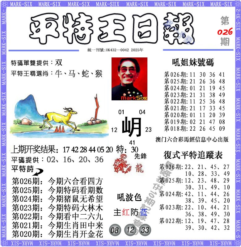 026期平特王日报[图]