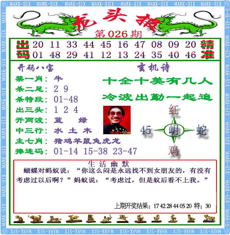 026期龙头报[图]