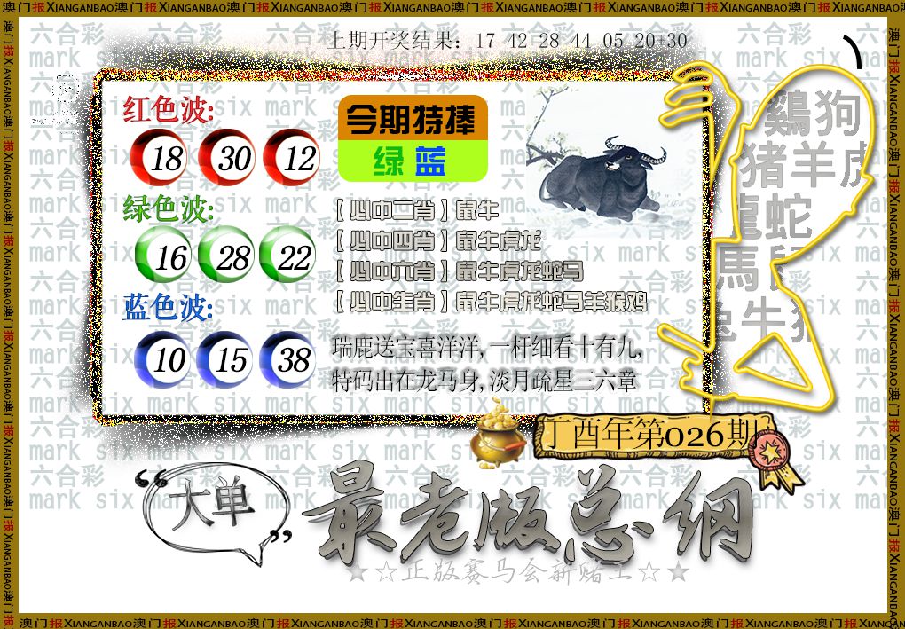 026期最老版总纲[图]