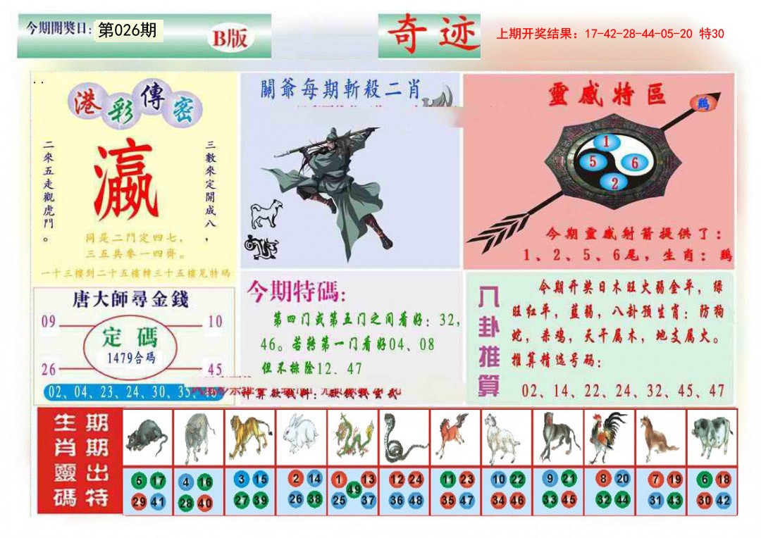 026期九龍奇迹B(推荐)[图]