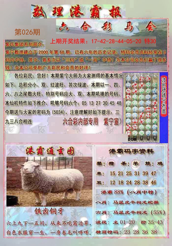 026期港霸报[图]