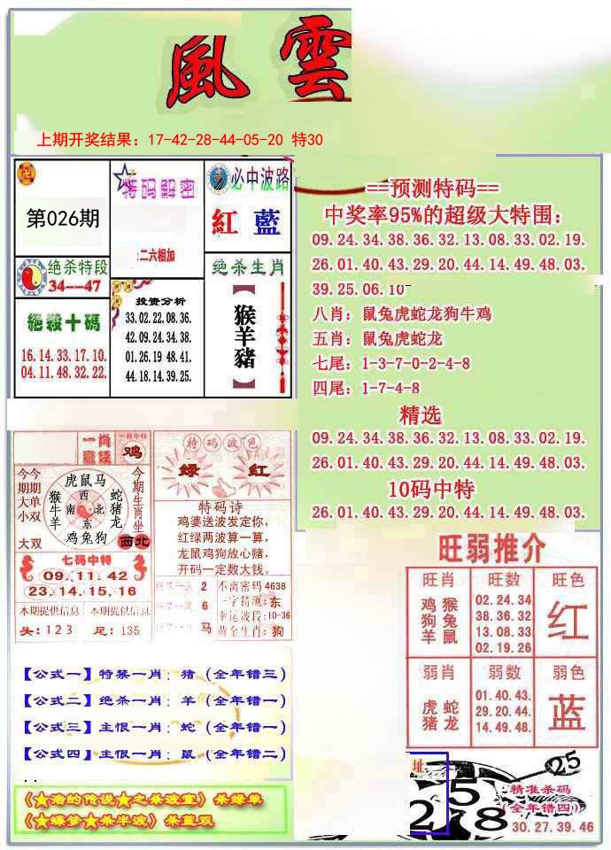 026期风云榜[图]