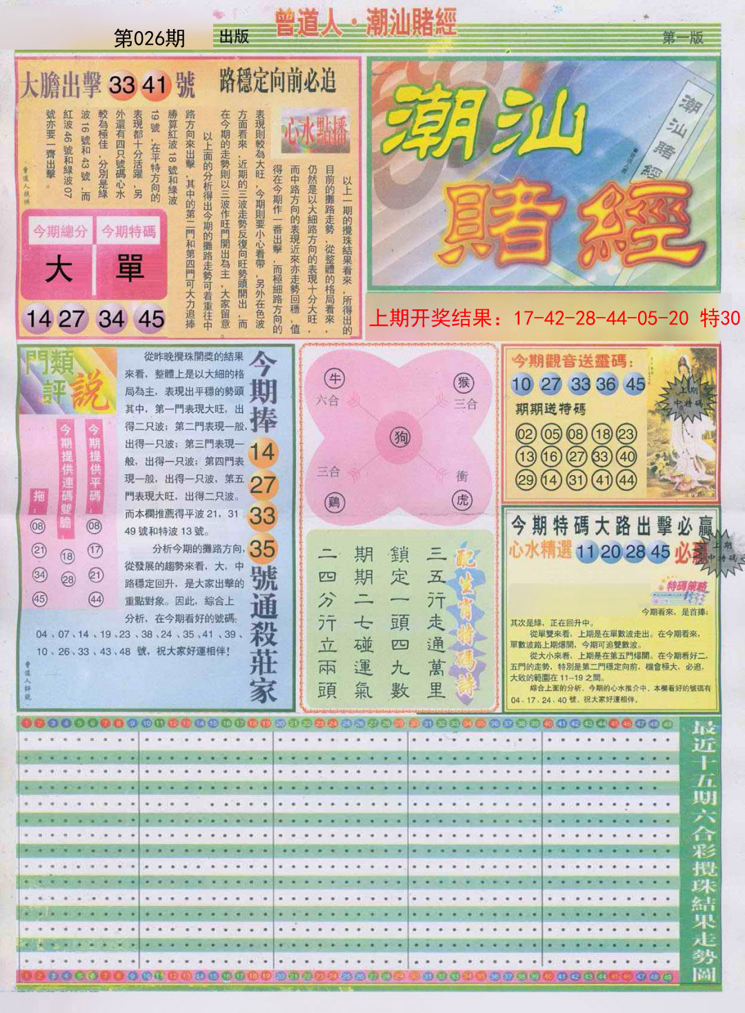 026期潮汕赌经A[图]