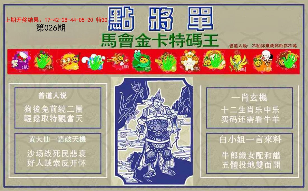 026期点将单[图]